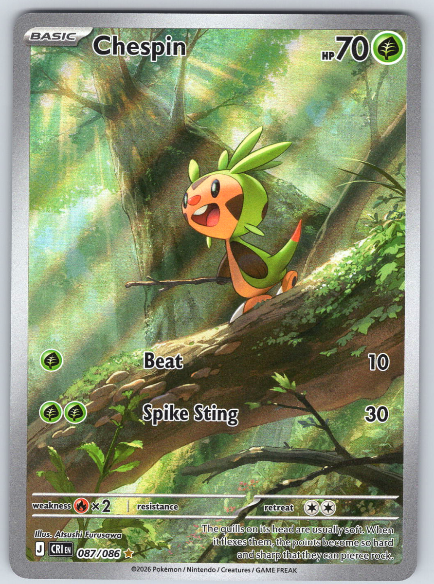 Chespin 087/086 - QuickTCG LLC