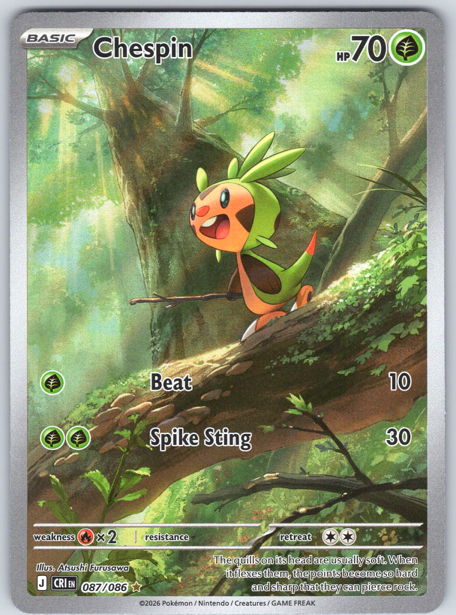 Chespin 087/086 - QuickTCG LLC
