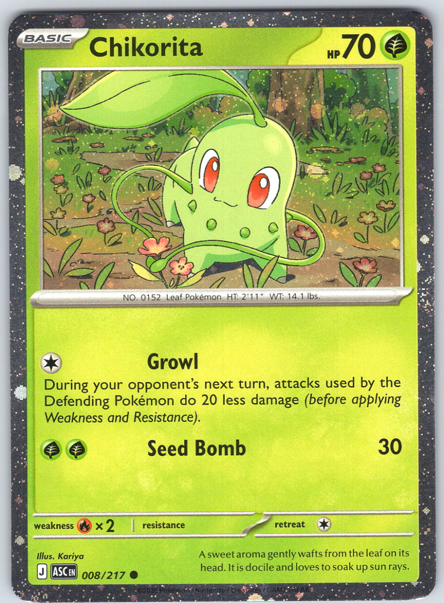 Chikorita 008/217 - QuickTCG LLC