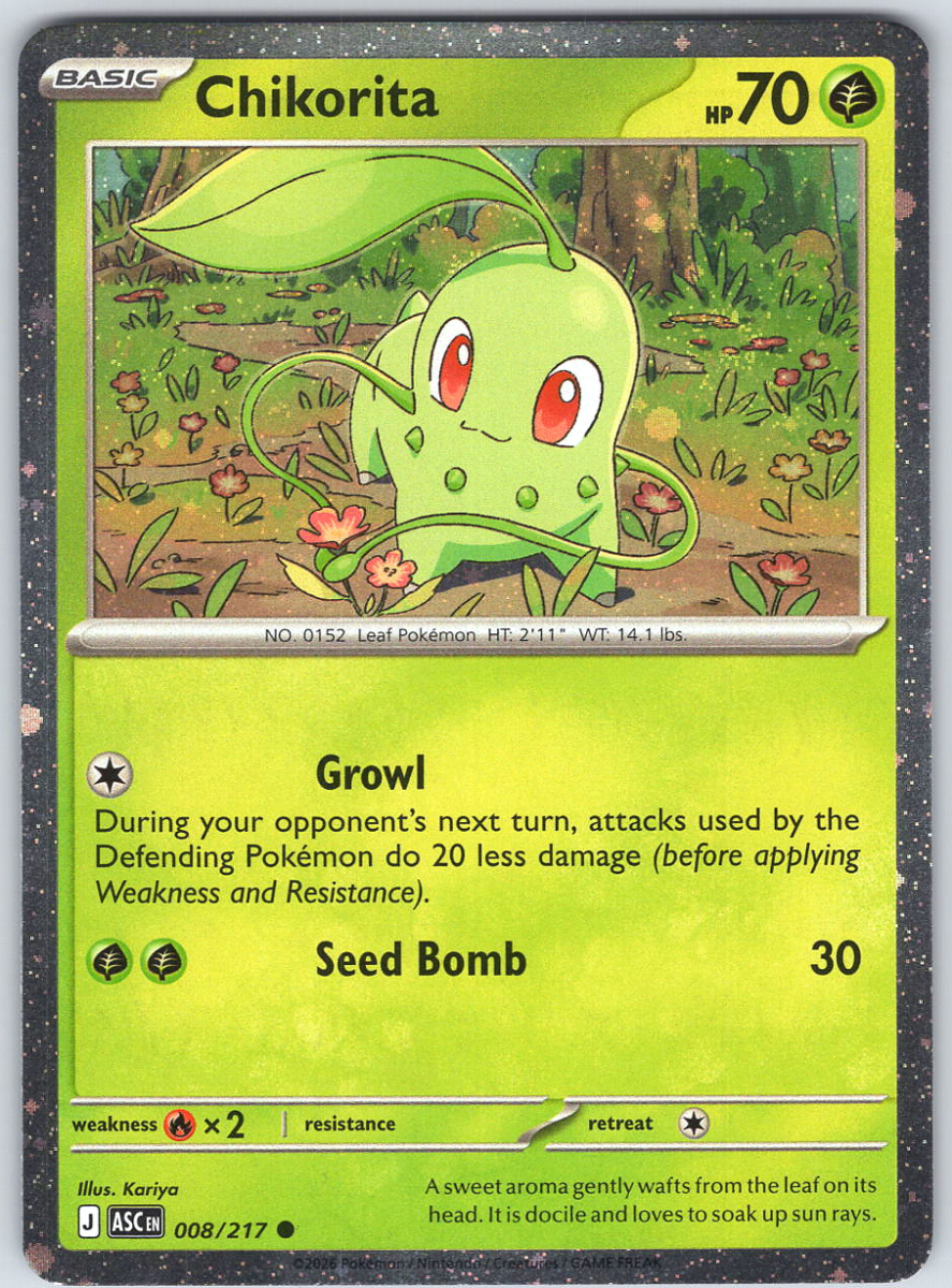 Chikorita 008/217 - QuickTCG LLC