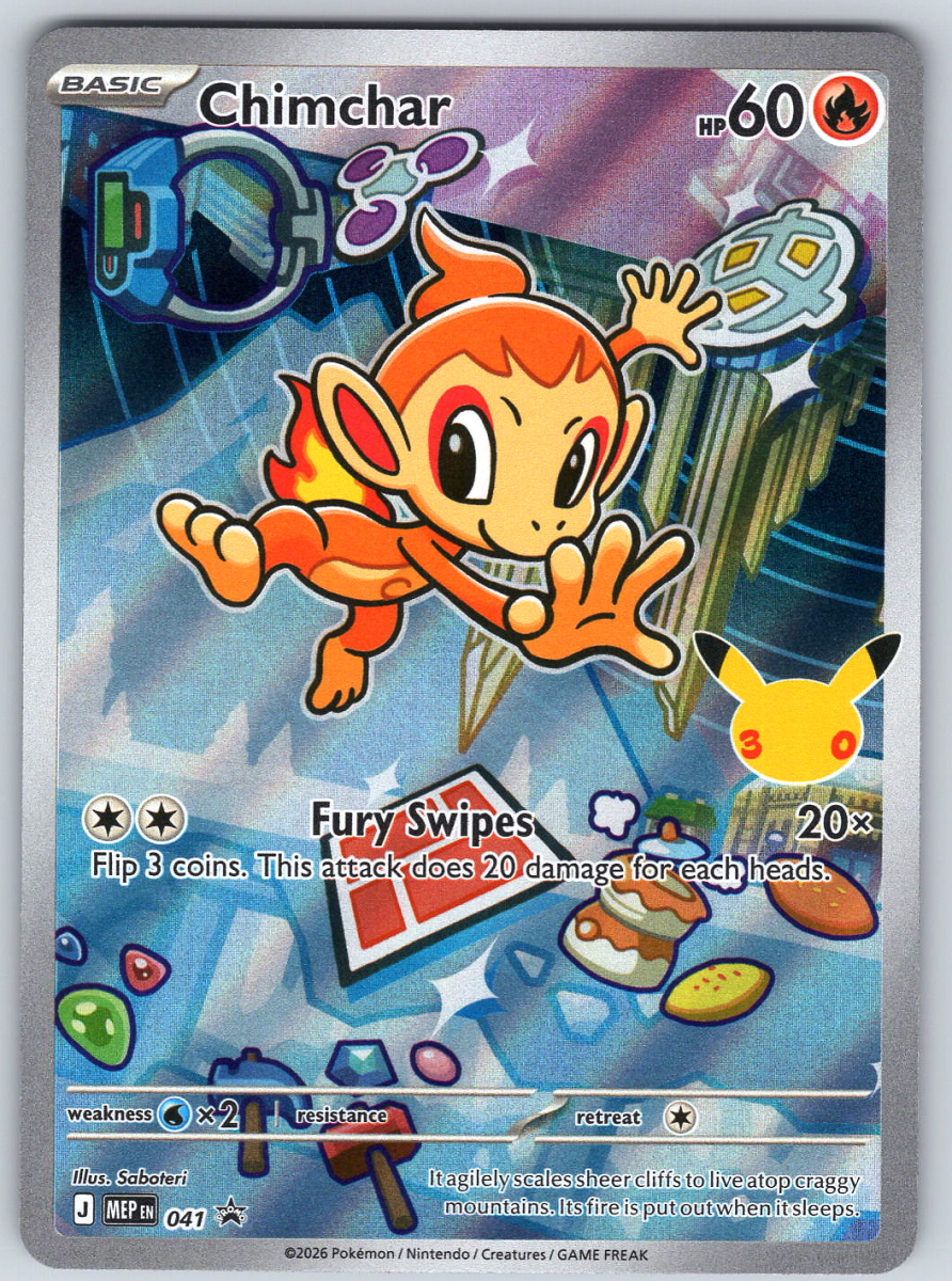 Chimchar 041 Promo - QuickTCG LLC