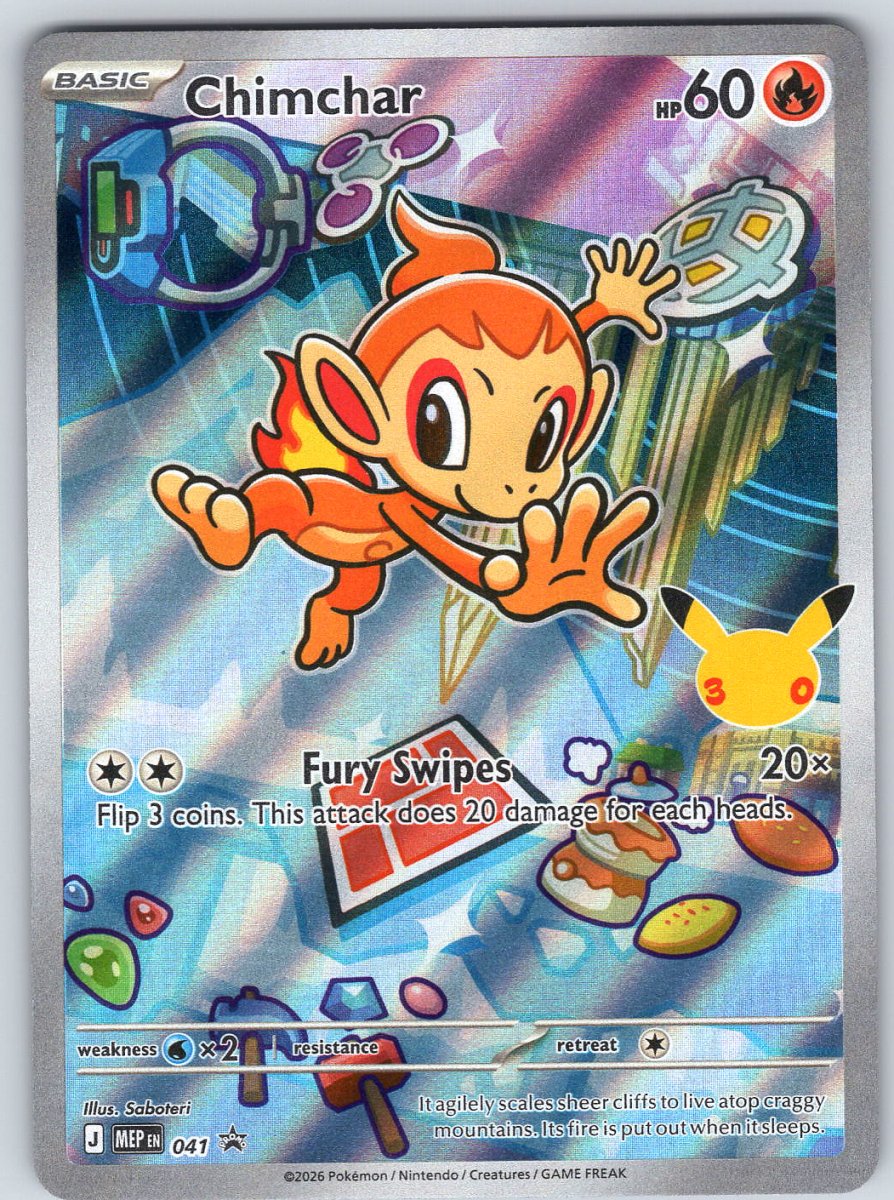 Chimchar 041 Promo - QuickTCG LLC
