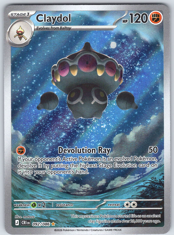 Claydol 092/086 - QuickTCG LLC