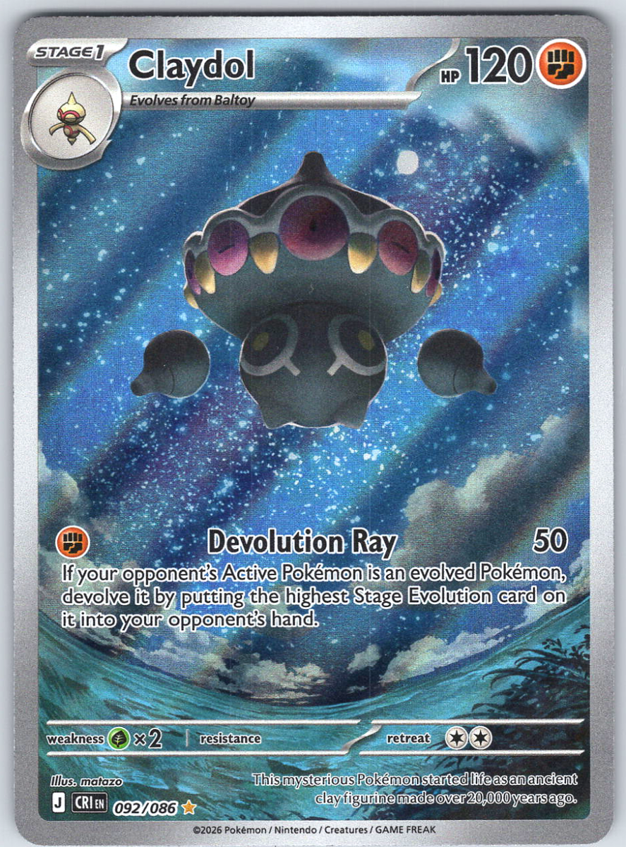 Claydol 092/086 - QuickTCG LLC