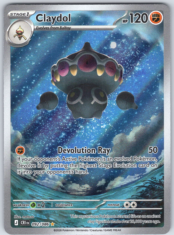 Claydol 092/086 - QuickTCG LLC