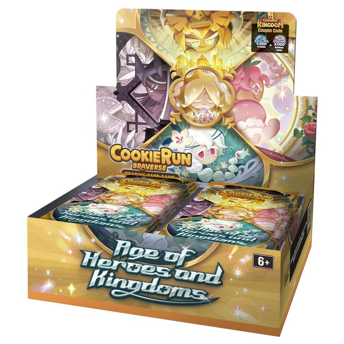 CookieRun TCG: Set 2: Age of Heroes and Kingdoms Booster Display - QuickTCG LLC