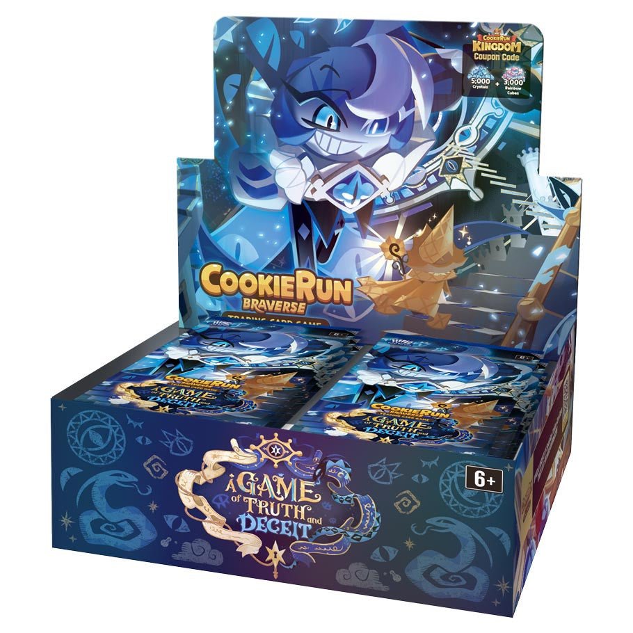CookieRun TCG: Set 4: A Game of Truth and Deceit Booster Display - QuickTCG LLC