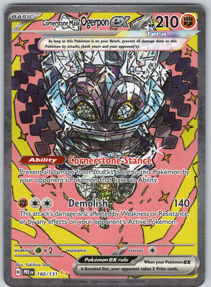 Cornerstone Mask Ogerpon 160 - QuickTCG LLC