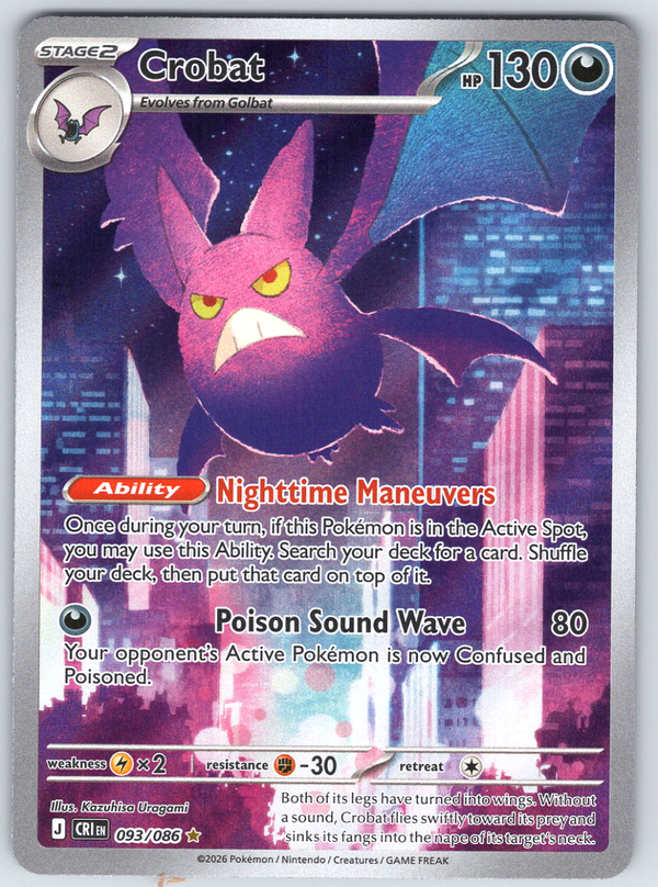 Crobat 093/086 - QuickTCG LLC