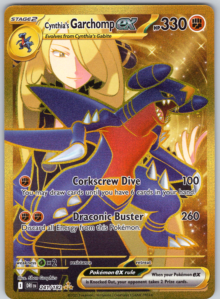 Cynthia's Garchomp ex 241 - QuickTCG LLC