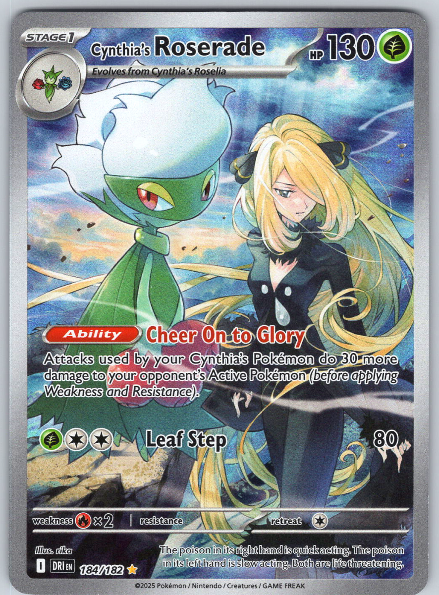 Cynthia's Roserade 184 - QuickTCG LLC