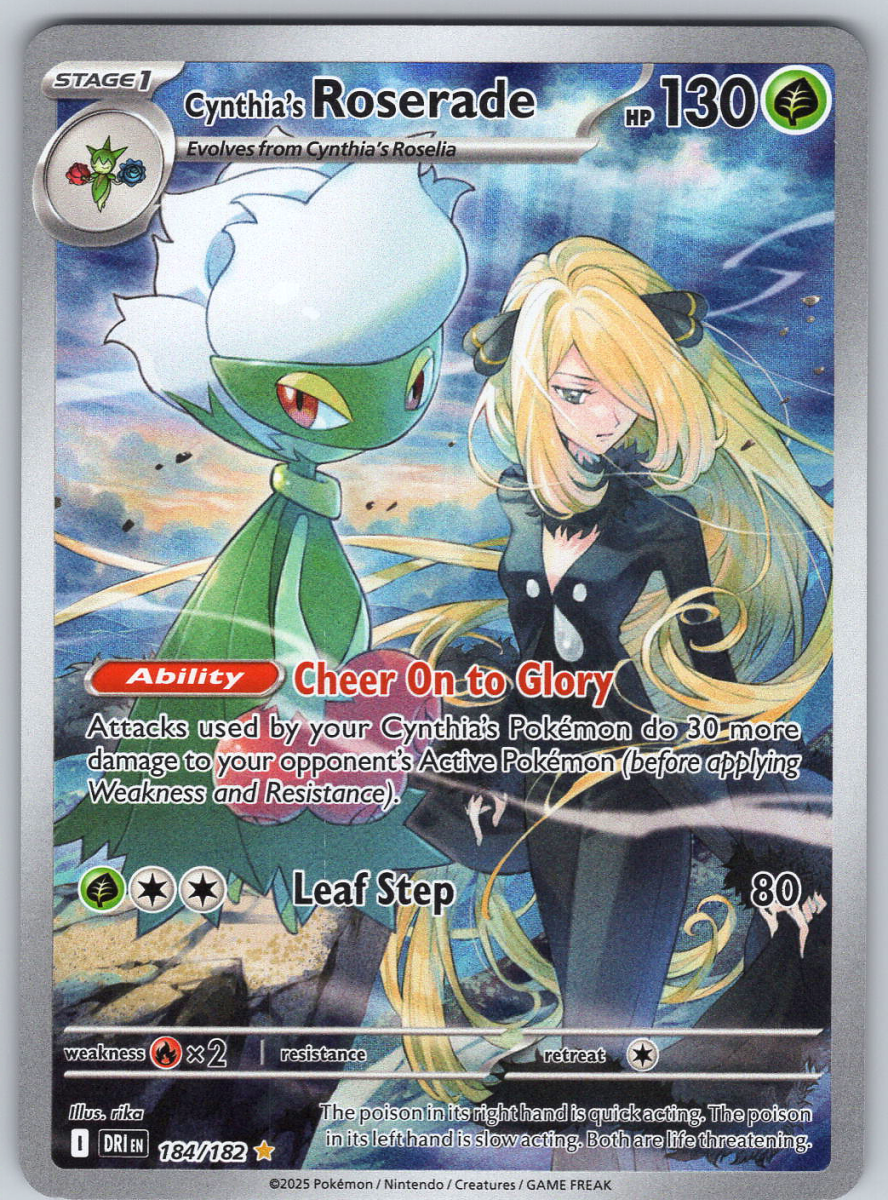 Cynthia's Roserade 184 - QuickTCG LLC