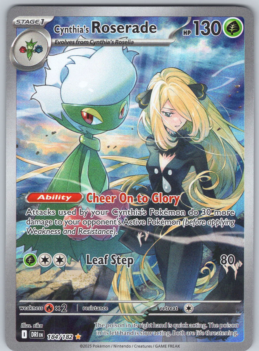 Cynthia's Roserade 184 - QuickTCG LLC