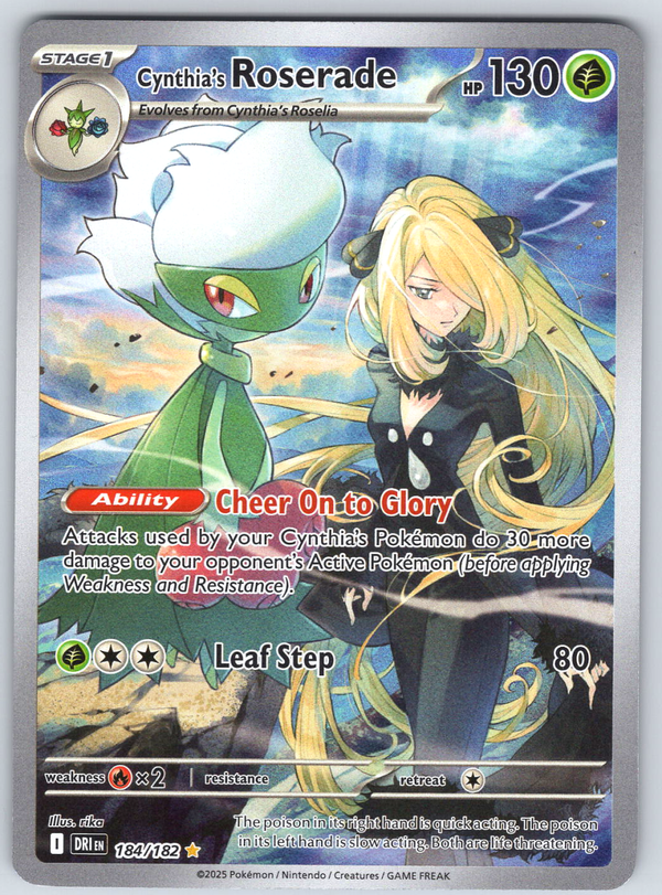 Cynthia's Roserade 184/182 - QuickTCG LLC
