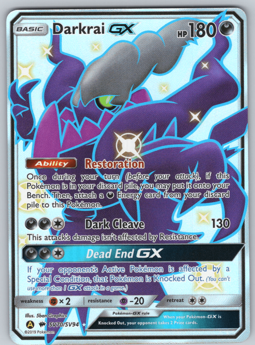 Darkrai GX SV70 - QuickTCG LLC
