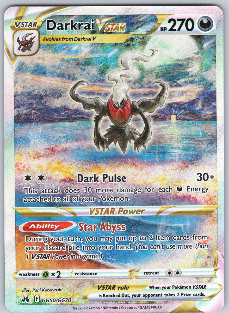Darkrai VSTAR GG50 - QuickTCG LLC