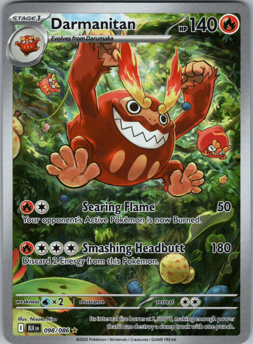 Darmanitan IR 098 - QuickTCG LLC