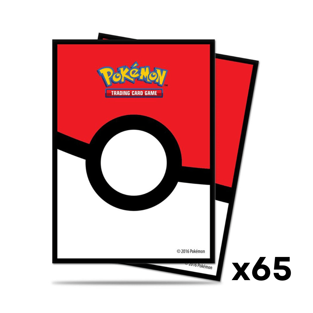 Deck Protector: Pokémon: Pokéball Sleeves (65) - QuickTCG LLC