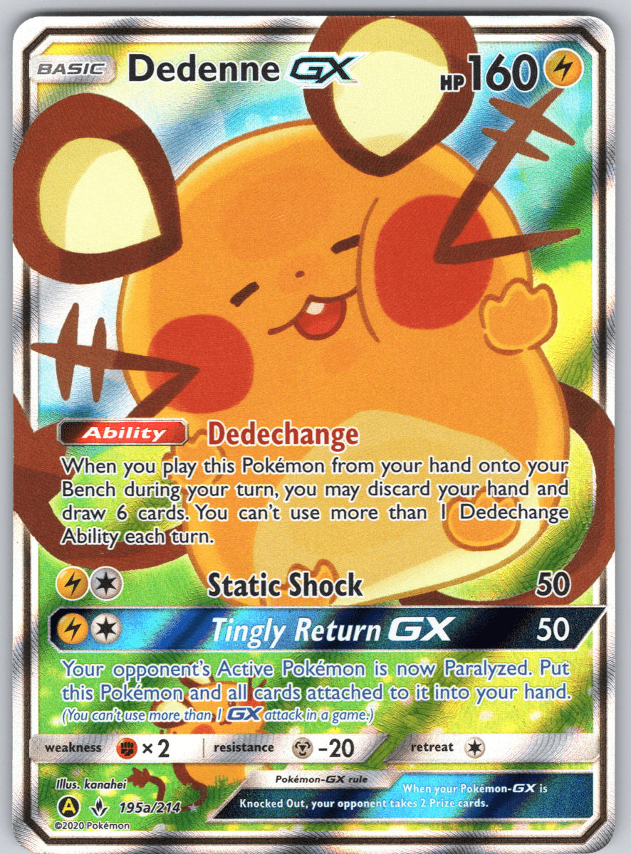 Dedenne GX 195a - QuickTCG LLC