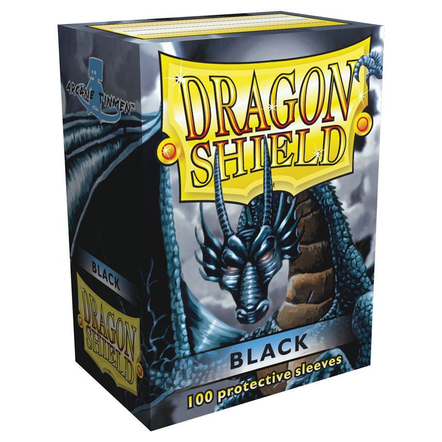 Dragon Shield: Classic: Black (100) - QuickTCG LLC