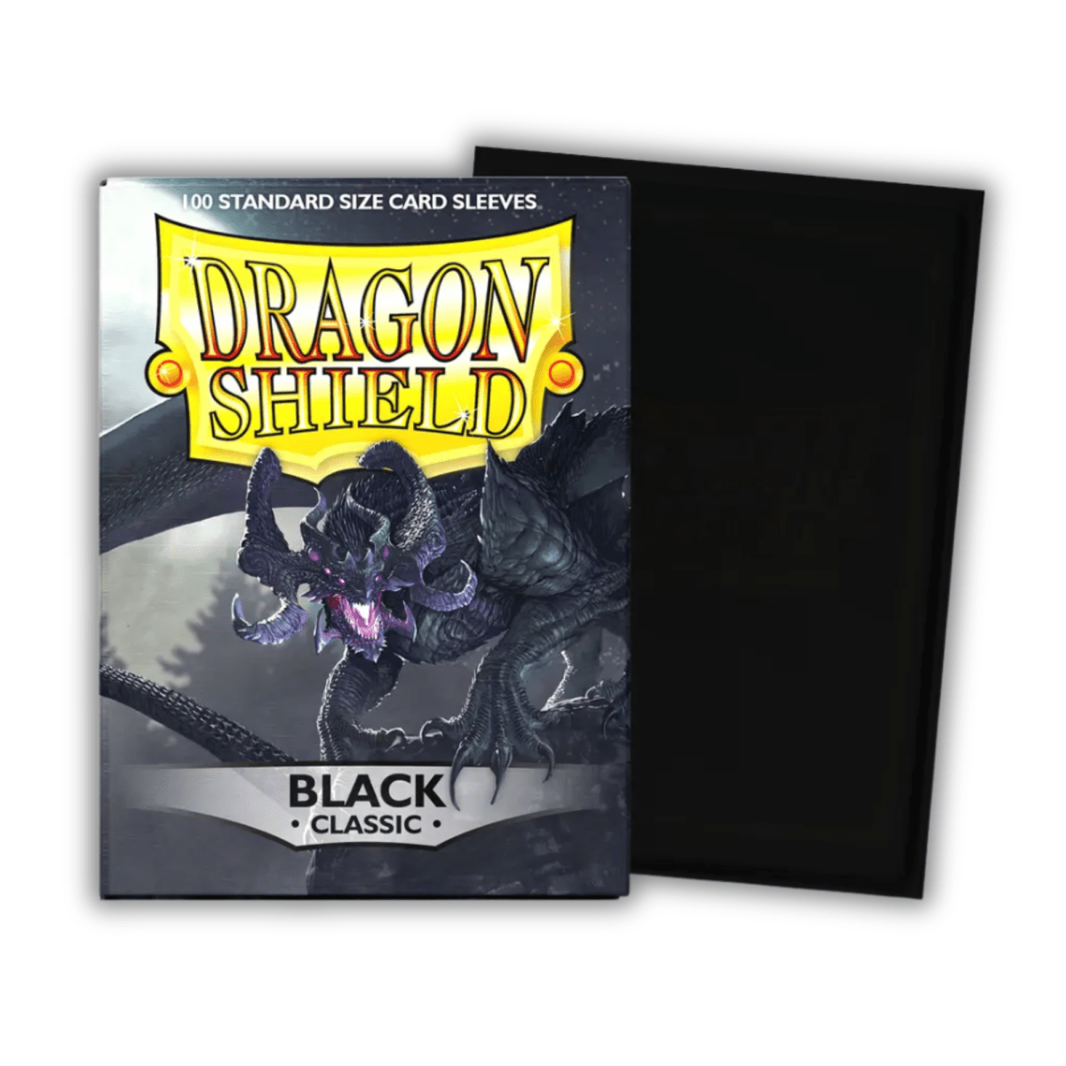 Dragon Shield: Classic: Black (100) - QuickTCG LLC