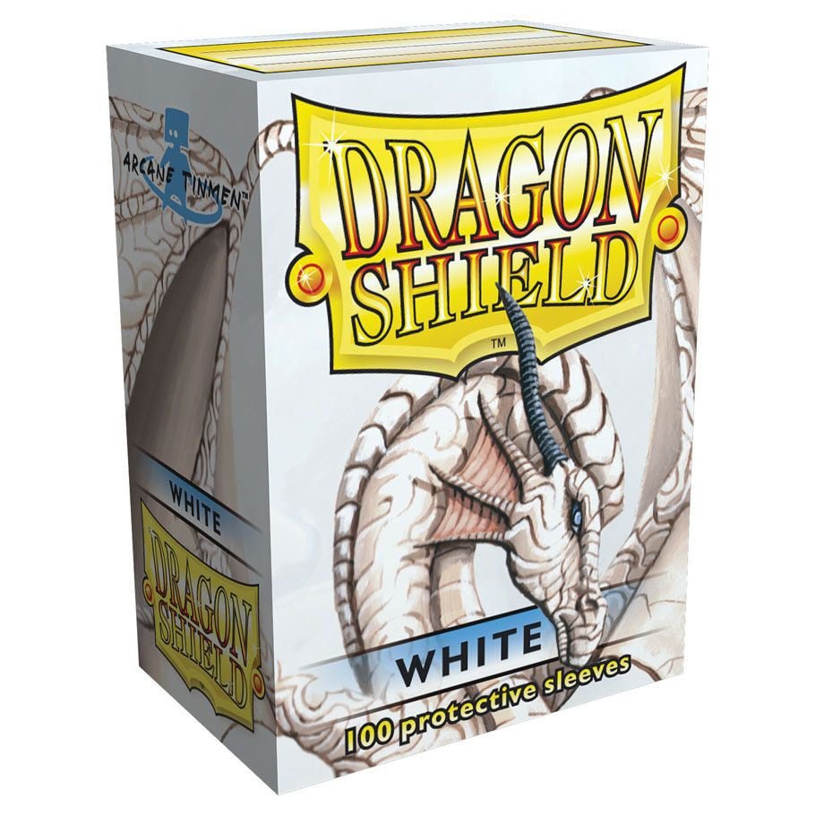 Dragon Shield: Classic: White (100) - QuickTCG LLC