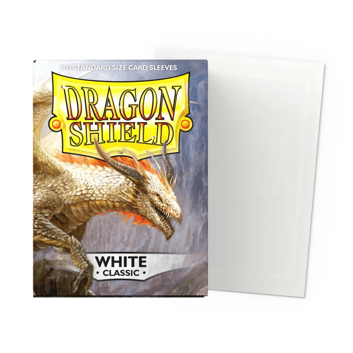 Dragon Shield: Classic: White (100) - QuickTCG LLC