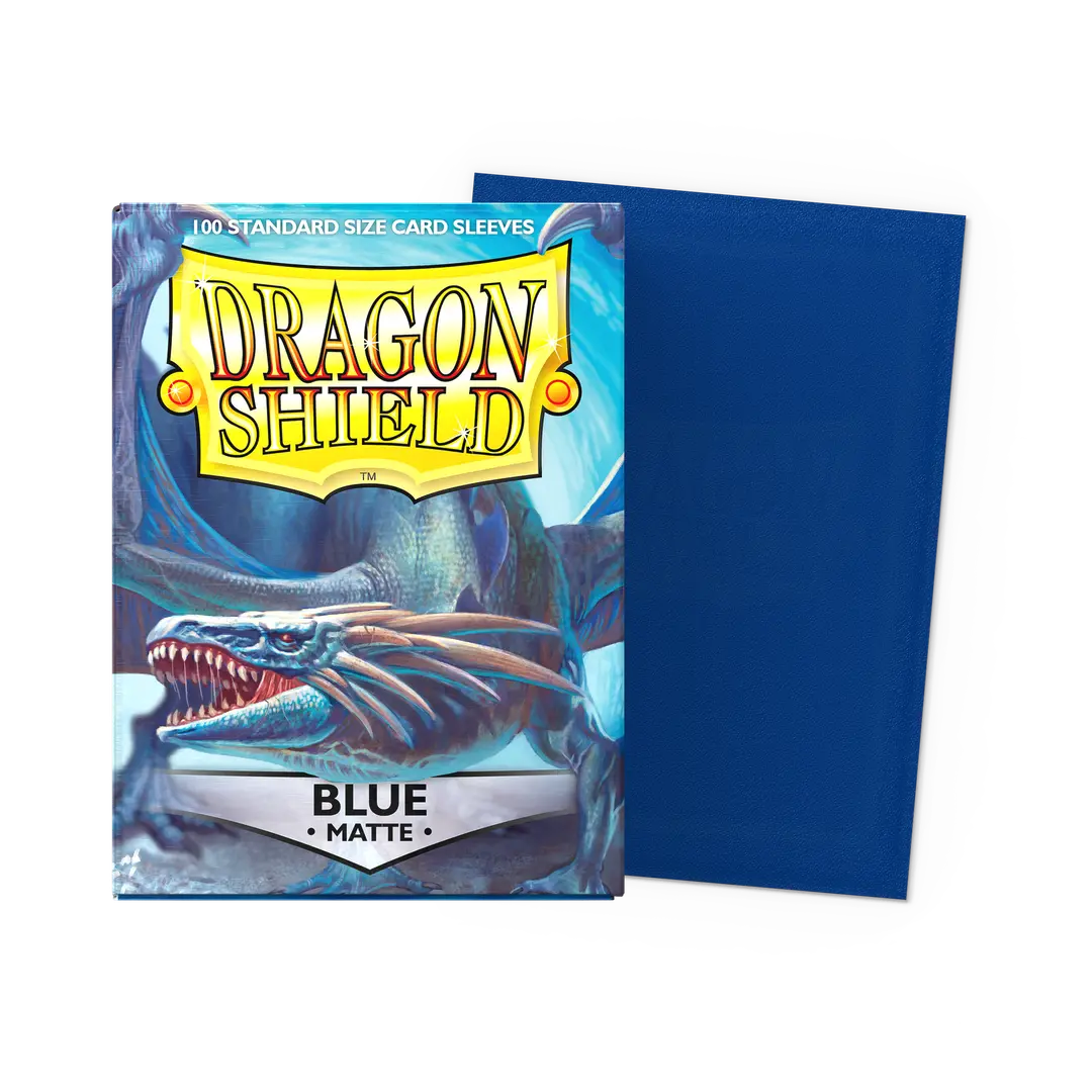 Dragon Shield: Matte: Blue (100) - QuickTCG LLC