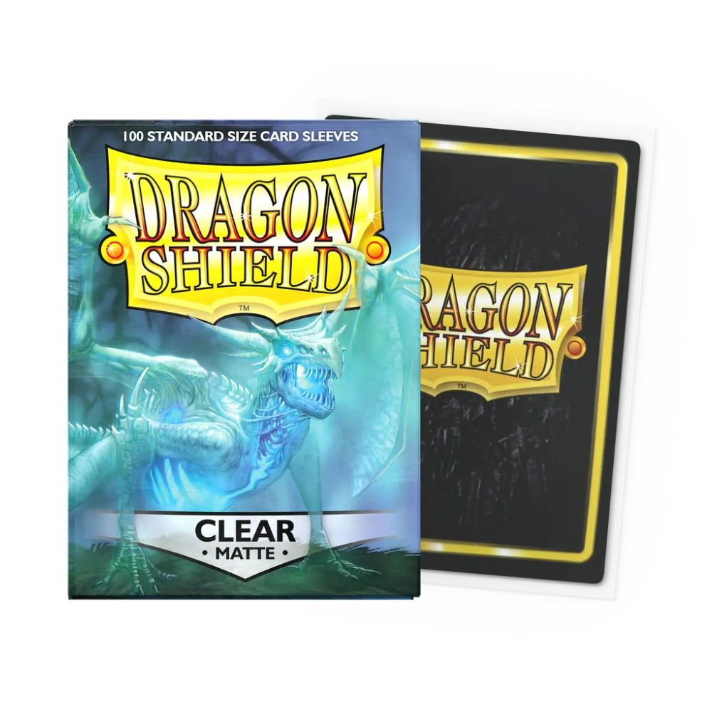 Dragon Shield: Matte: Clear (100) - QuickTCG LLC