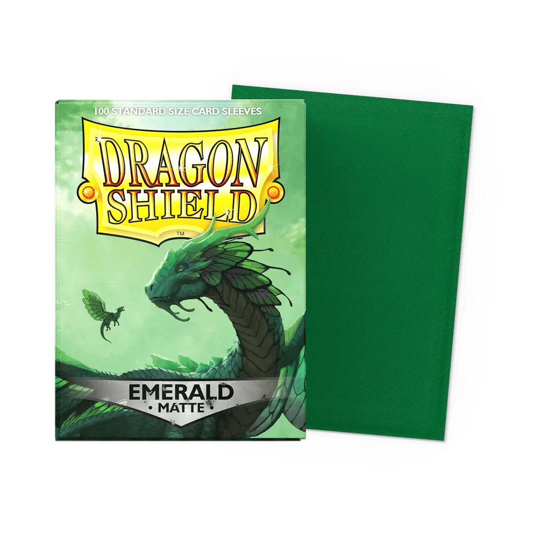 Dragon Shield: Matte: Emerald (100) - QuickTCG LLC