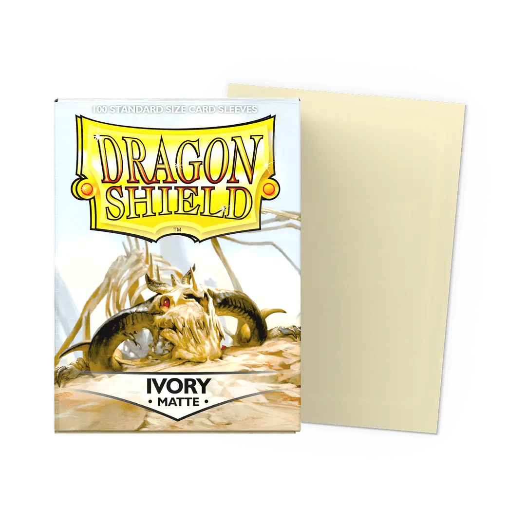 Dragon Shield: Matte: Ivory (100) - QuickTCG LLC