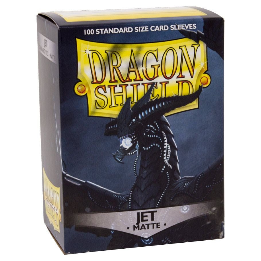 Dragon Shield: Matte: Jet (100) - QuickTCG LLC