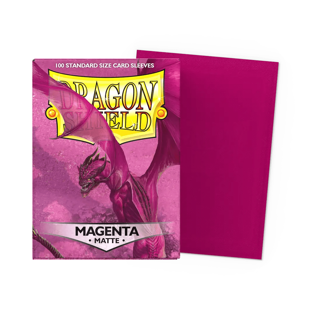 Dragon Shield: Matte: Magenta (100) - QuickTCG LLC