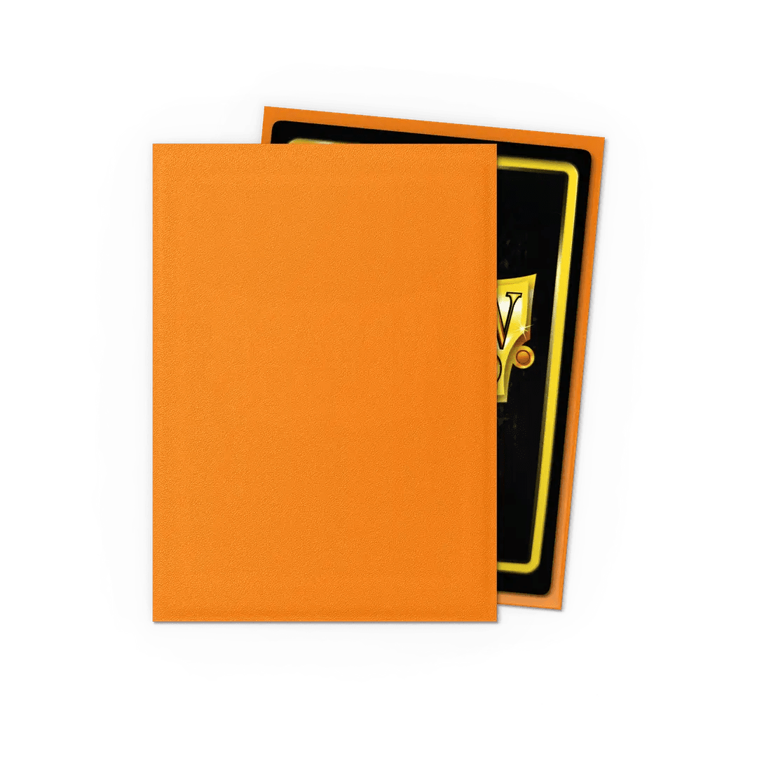 Dragon Shield: Matte: Orange (100) - QuickTCG LLC