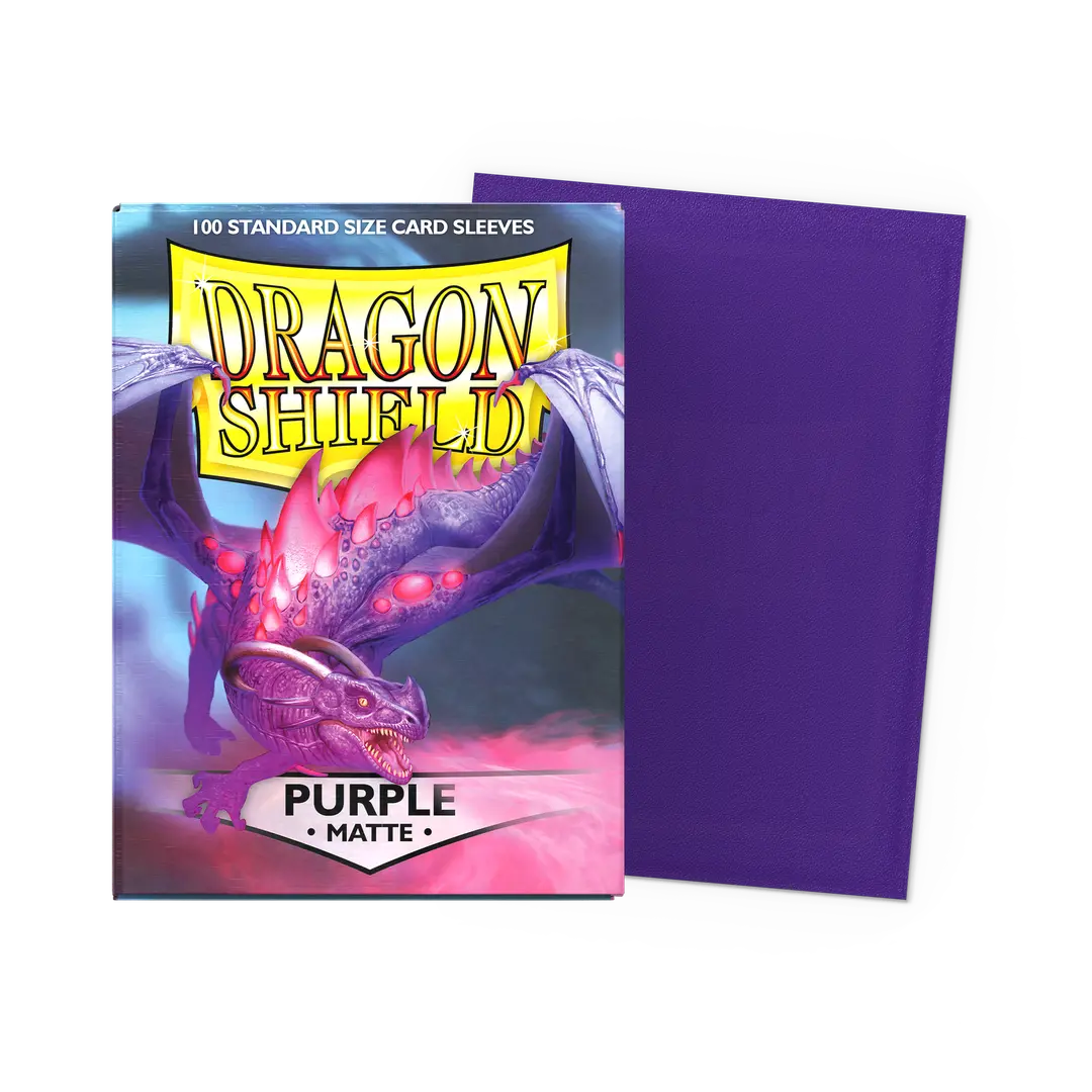 Dragon Shield: Matte: Purple (100) - QuickTCG LLC