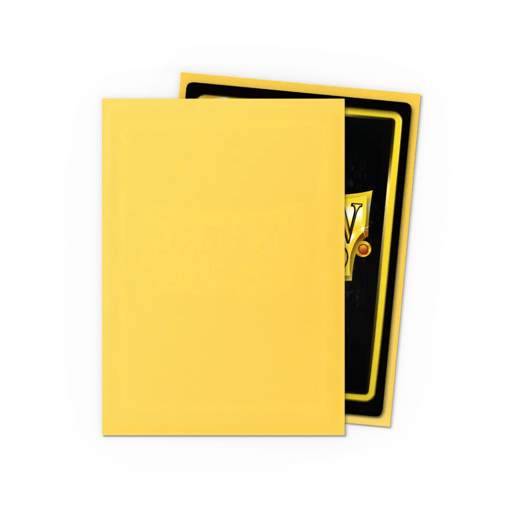 Dragon Shield: Matte: Yellow (100) - QuickTCG LLC