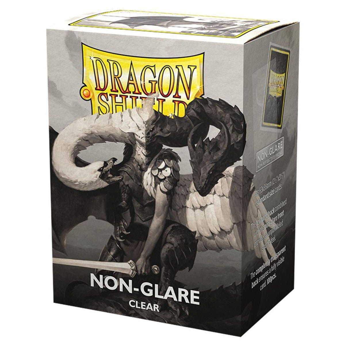 Dragon Shield: Non - Glare: Matte: Clear (100) - QuickTCG LLC