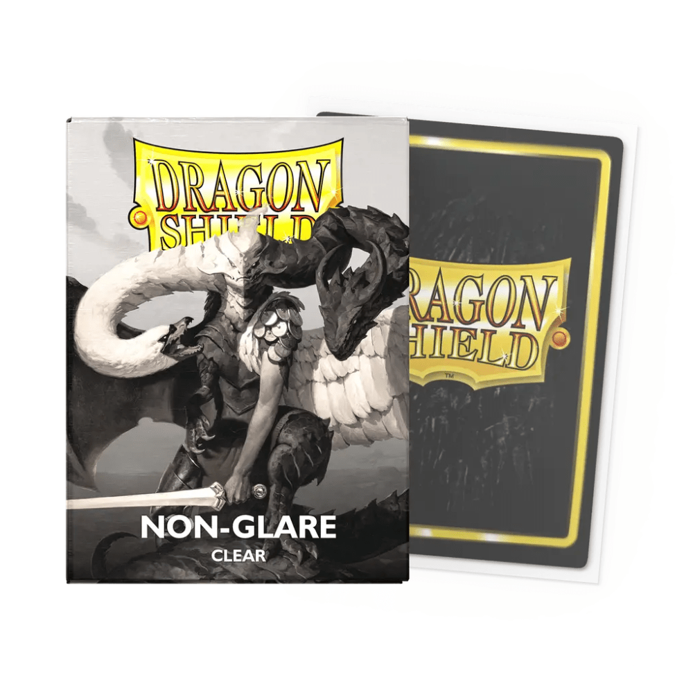 Dragon Shield: Non - Glare: Matte: Clear (100) - QuickTCG LLC