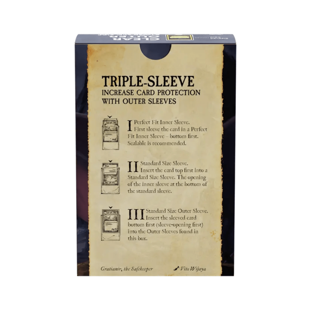 Dragon Shield: Outer Sleeves: Matte: Clear (100) - QuickTCG LLC
