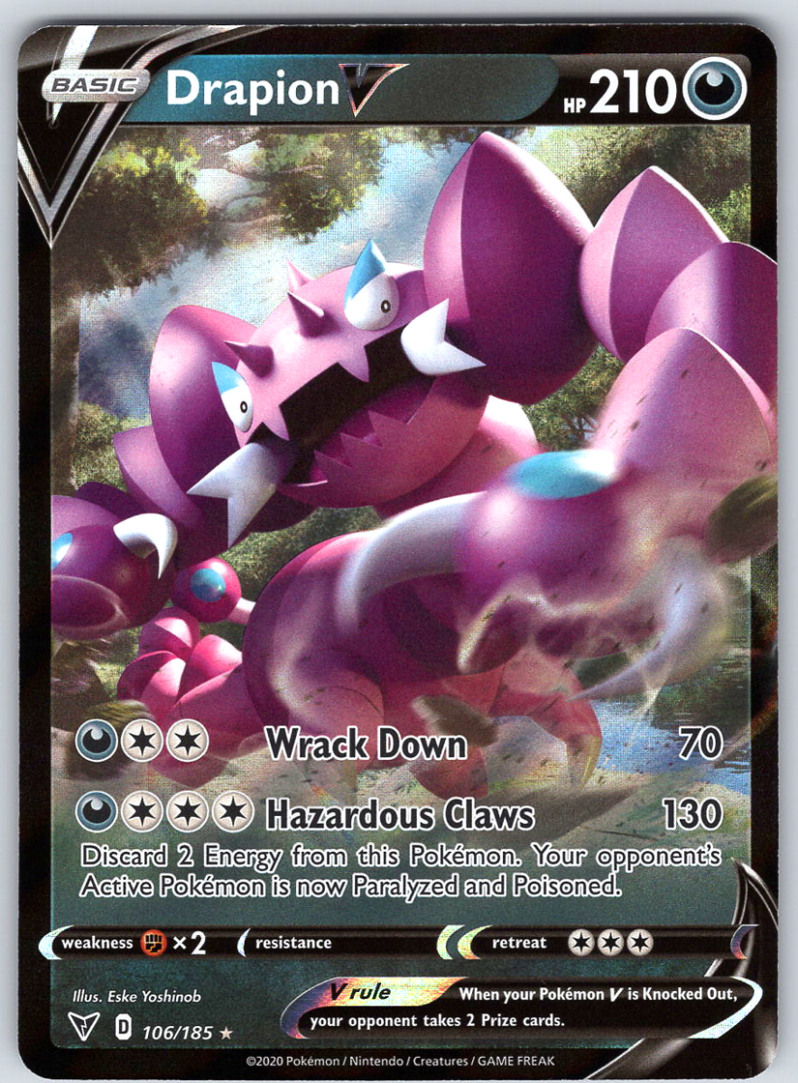 Drapion V 106/185 - QuickTCG LLC