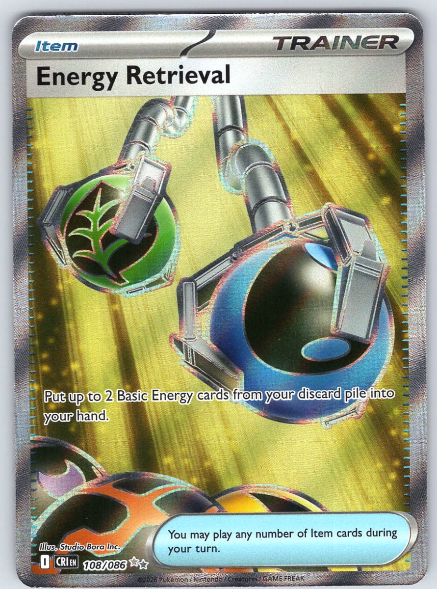 Energy Retrieval 108/086 - QuickTCG LLC