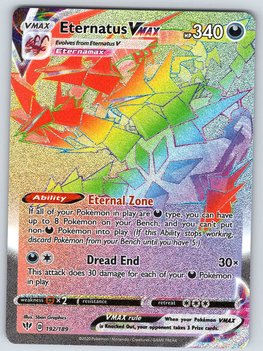 Eternatus VMAX 192 - QuickTCG LLC