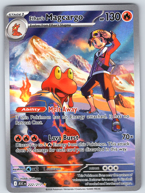 Ethan's Magcargo 222/217 - QuickTCG LLC