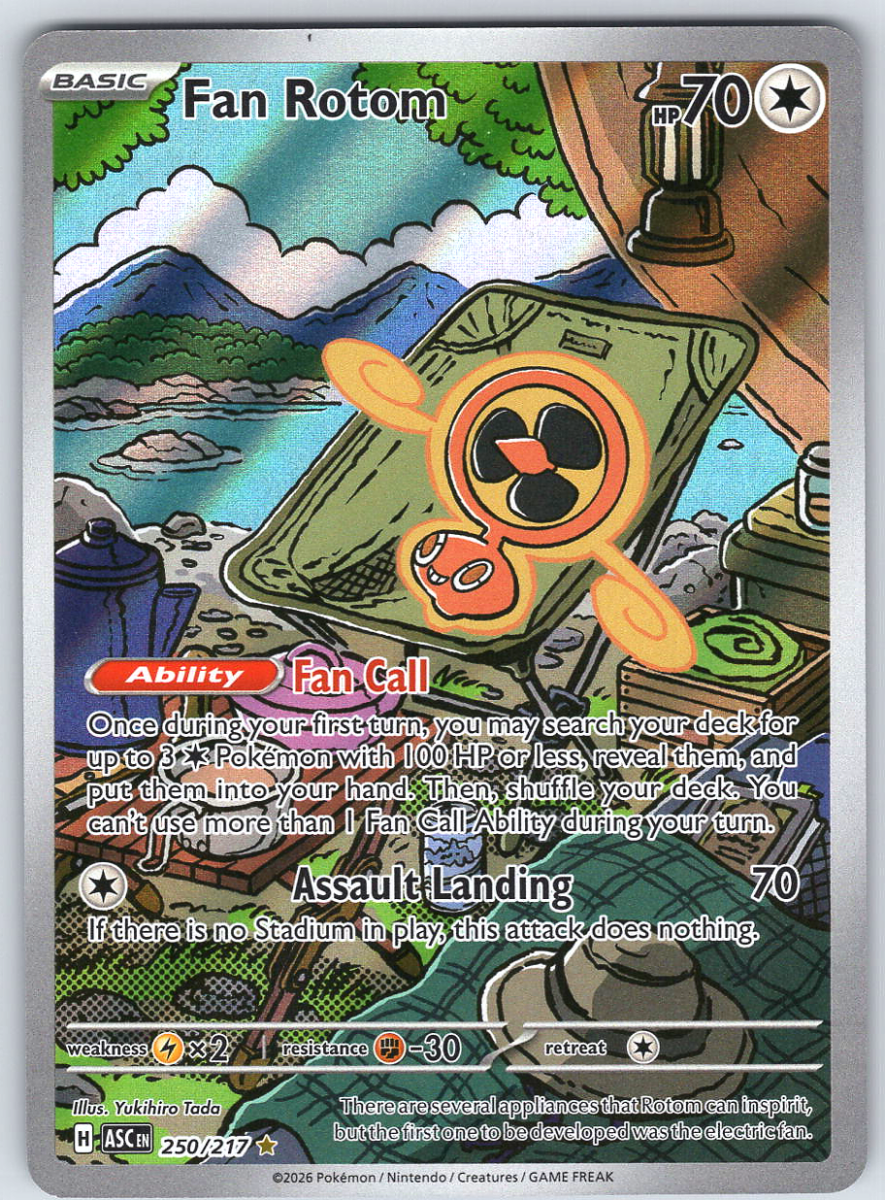 Fan Rotom 250/217 - QuickTCG LLC