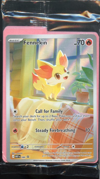 Fennekin Sealed Promo 080 - QuickTCG LLC