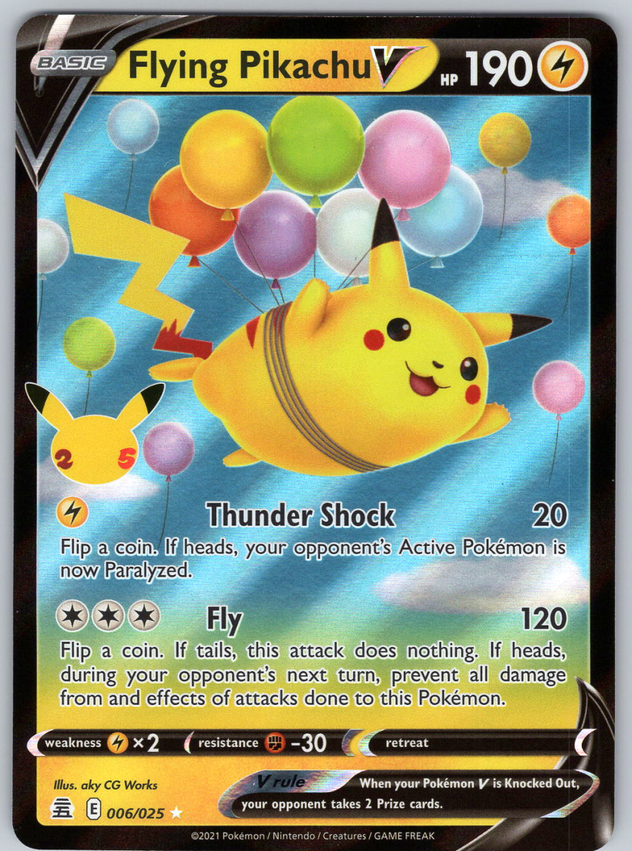 Flying Pikachu V 006 - QuickTCG LLC