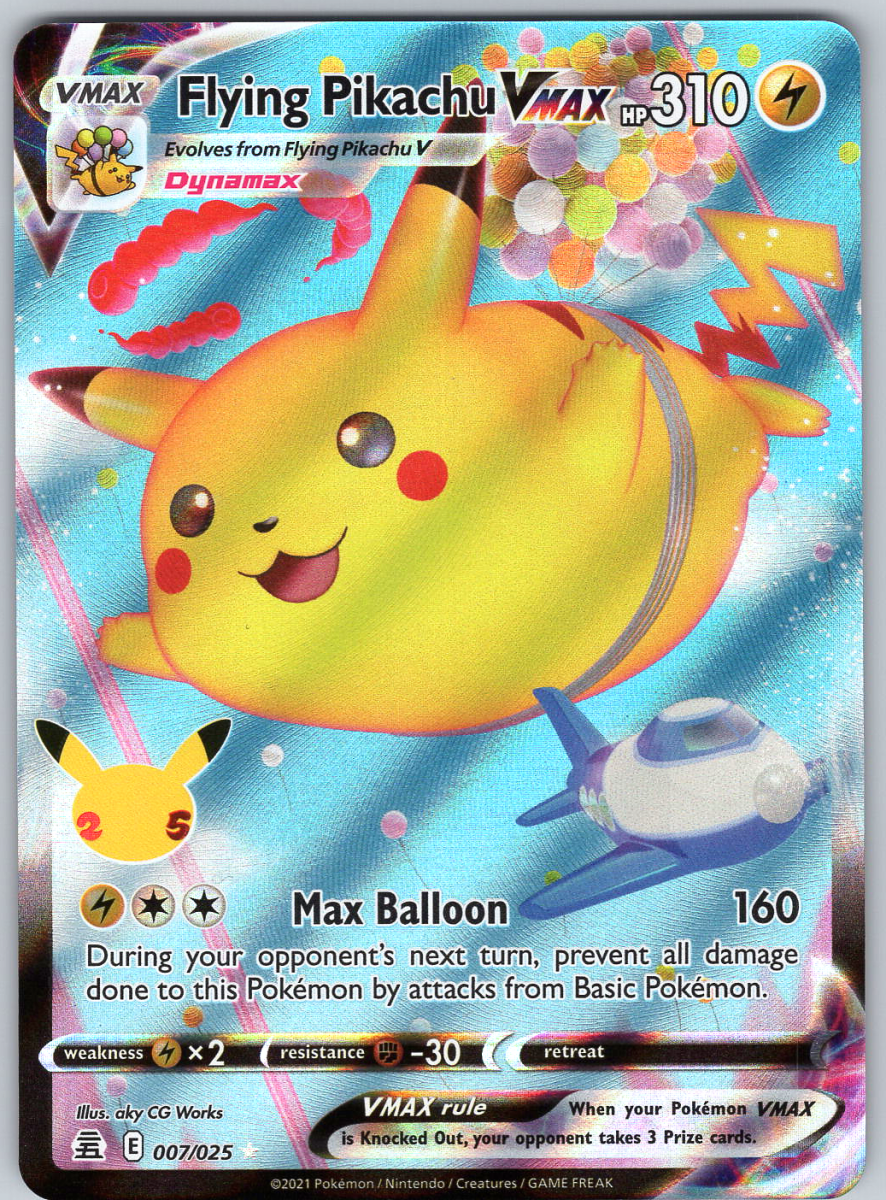 Flying Pikachu VMAX 007 - QuickTCG LLC