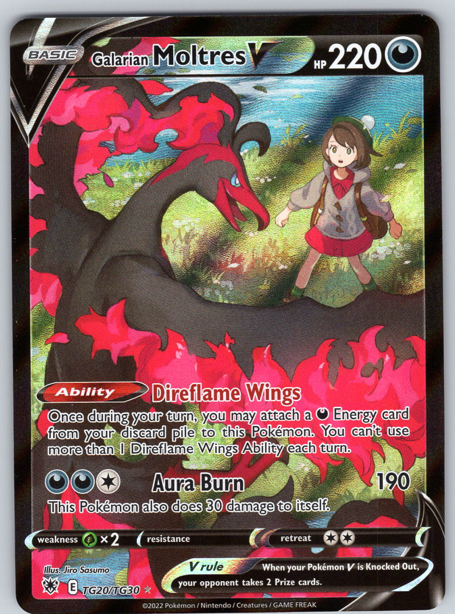 Galarian Moltres V TG20 - QuickTCG LLC
