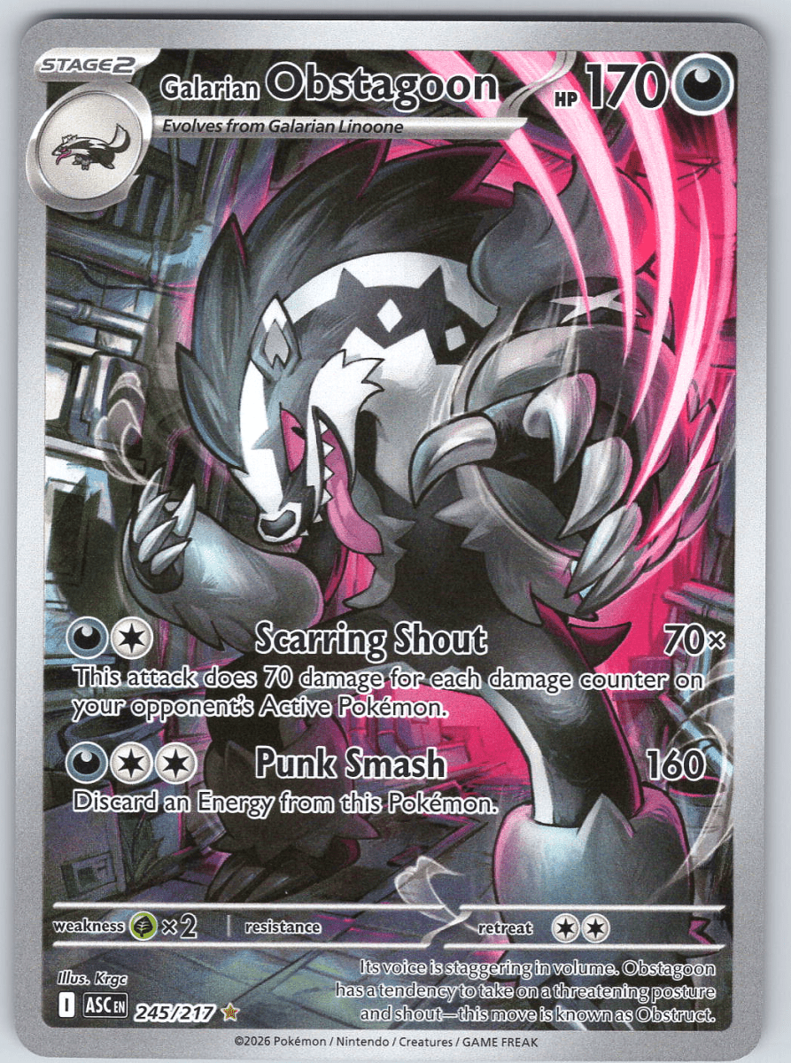 Galarian Obstagoon 245/217 - QuickTCG LLC