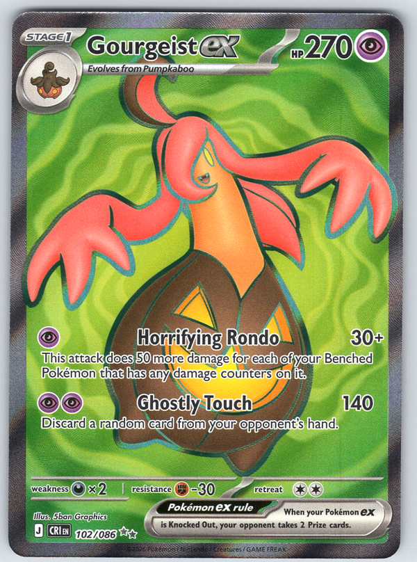 Gourgeist ex 102/086 - QuickTCG LLC